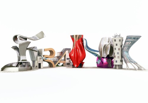 Architectural 3D Type: Frank Ghery - Chris LaBrooy