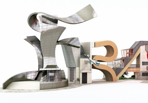 Architectural 3D Type: Frank Ghery - Chris LaBrooy